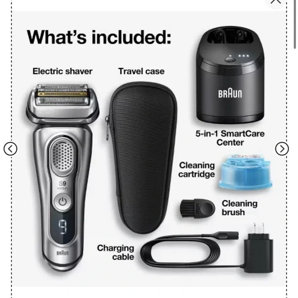Series 9 Men's Electric Shaver - Silver - Picture 3 of 16